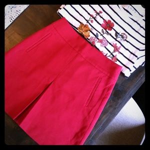 Loft Red Skirt